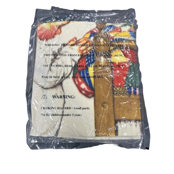 Norman Rockwell Boys Town Fleece Blanket Throw Now I Lay Me Down To Sleep Prayer - Picture 3 of 4